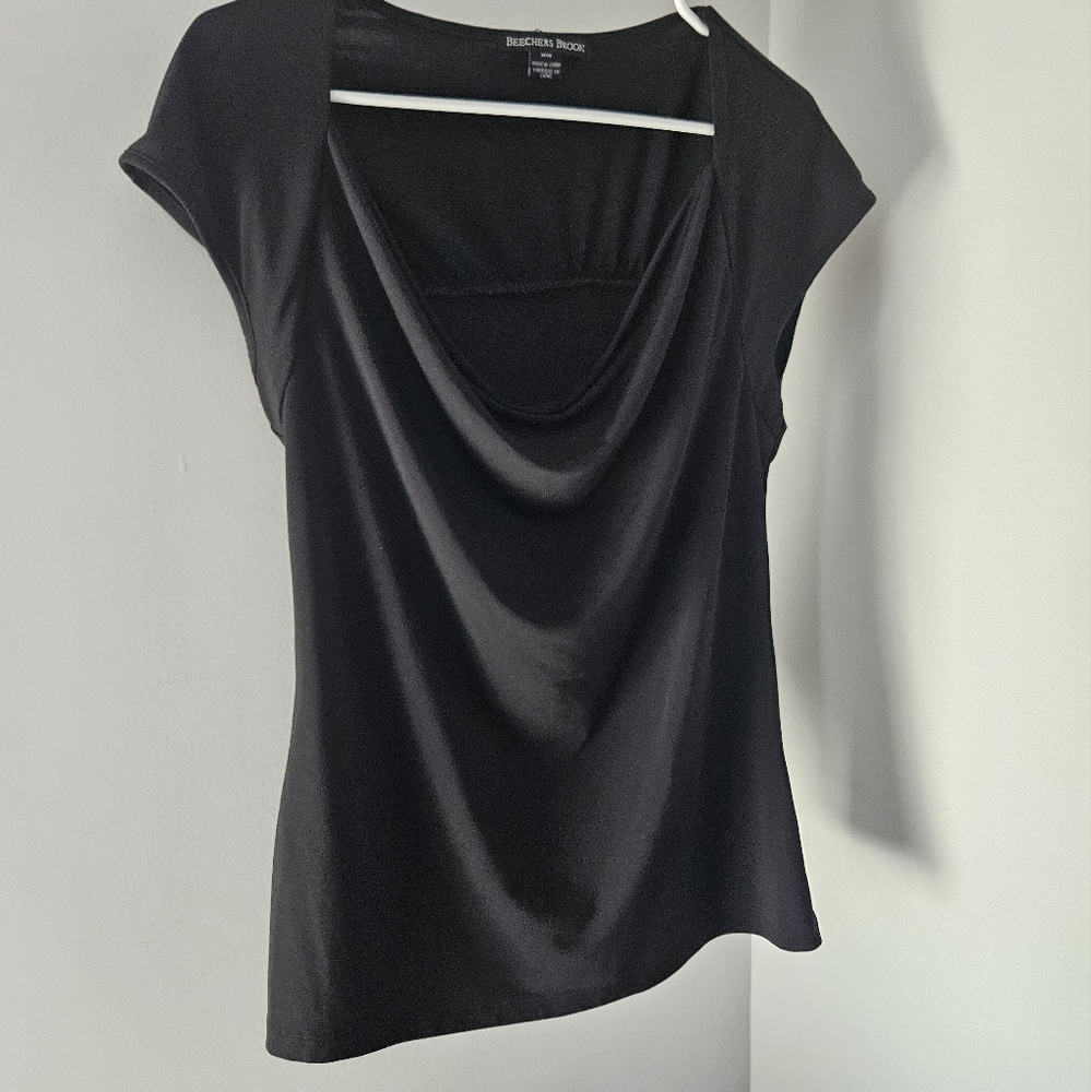Cowl Neck Black top